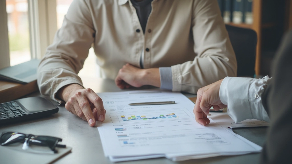 Professional discussing debt management and financial freedom strategy